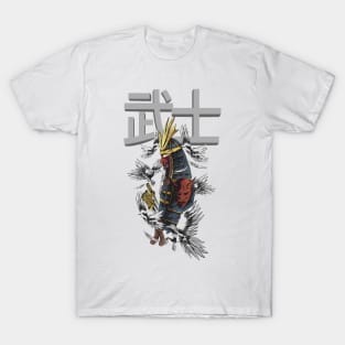 Oni Mask Samurai Japanese Traditional Art Style T-Shirt